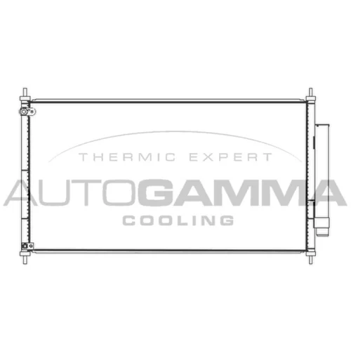 Kondenzátor klimatizácie AUTOGAMMA 107876