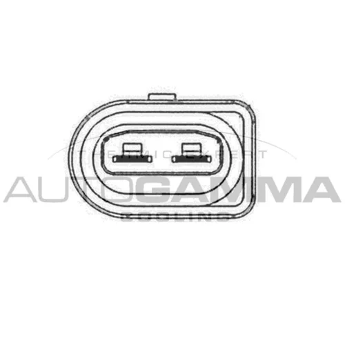 Ventilátor chladenia motora AUTOGAMMA GA201400 - obr. 1