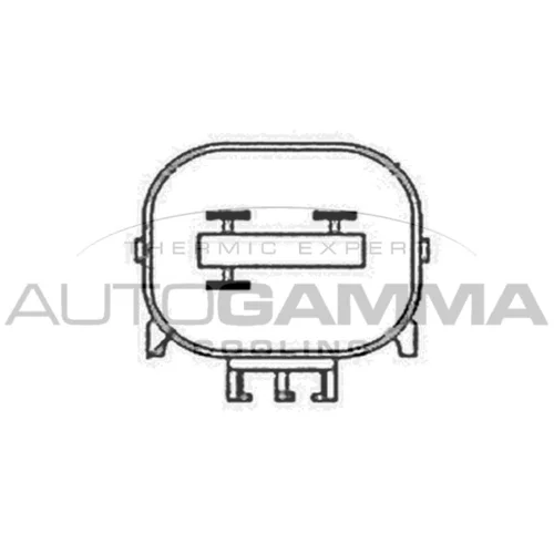 Ventilátor chladenia motora AUTOGAMMA GA223008 - obr. 1