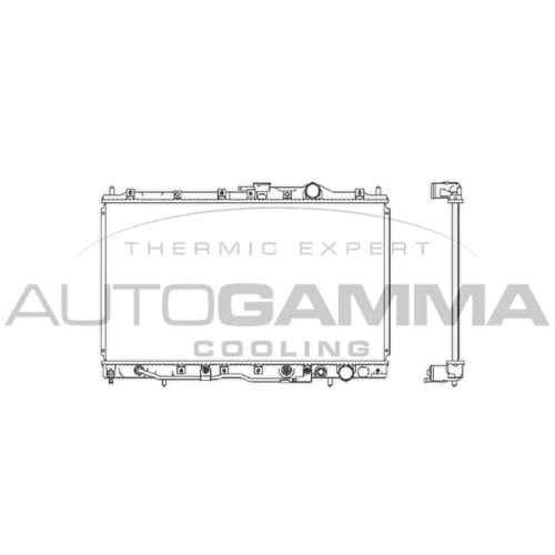 Chladič motora AUTOGAMMA 101133