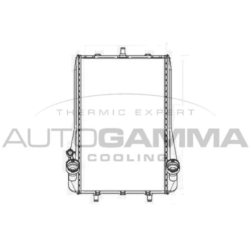 Chladič motora AUTOGAMMA 104035