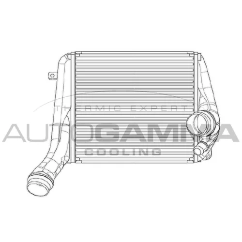 Chladič plniaceho vzduchu AUTOGAMMA 105377