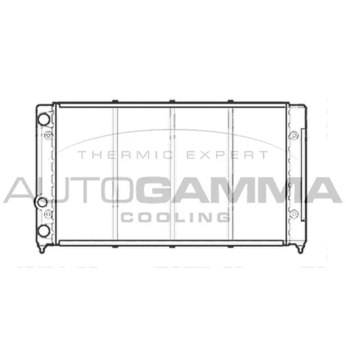Chladič motora AUTOGAMMA 105570