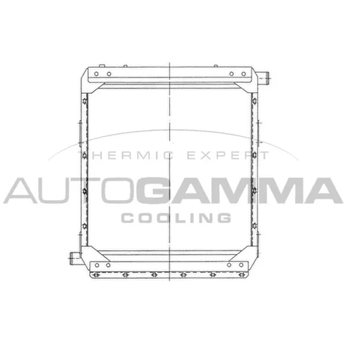 Chladič motora AUTOGAMMA 400606