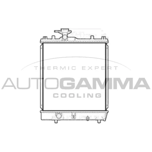 Chladič motora AUTOGAMMA 104148