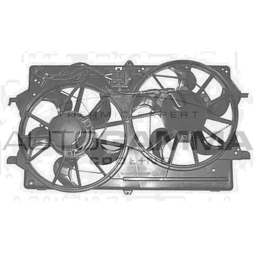 Ventilátor chladenia motora AUTOGAMMA GA200450