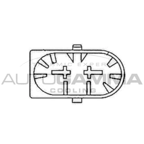 Ventilátor chladenia motora AUTOGAMMA GA201708 - obr. 1