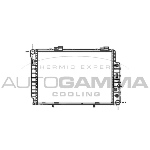 Chladič motora AUTOGAMMA 101316
