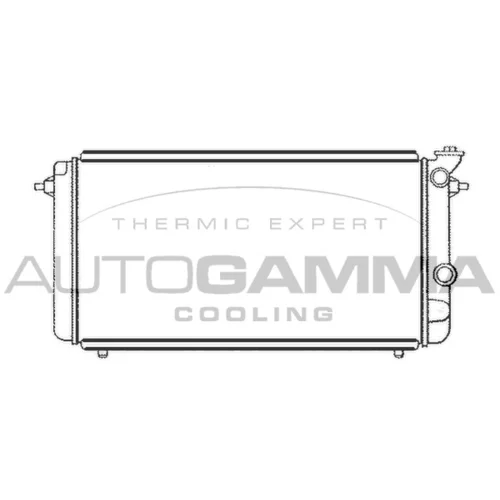 Chladič motora AUTOGAMMA 104123