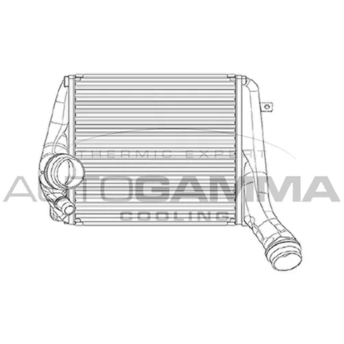 Chladič plniaceho vzduchu AUTOGAMMA 105376