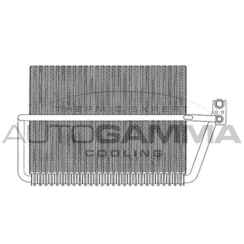 Výparník klimatizácie AUTOGAMMA 112036