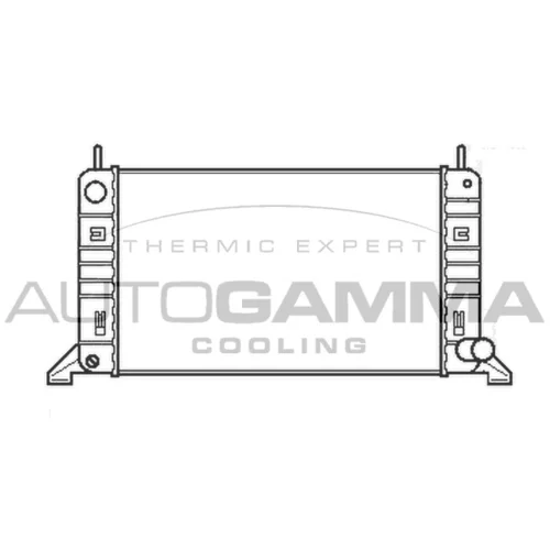 Chladič motora AUTOGAMMA 100344