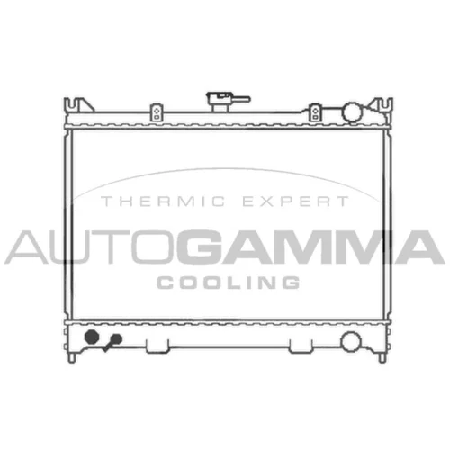 Chladič motora AUTOGAMMA 102188