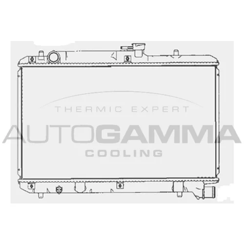 Chladič motora AUTOGAMMA 102324