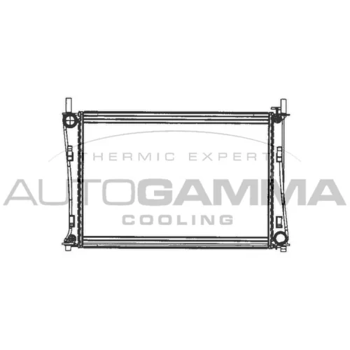 Chladič motora AUTOGAMMA 103072