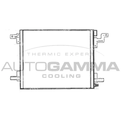 Kondenzátor klimatizácie AUTOGAMMA 103305