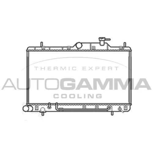 Chladič motora AUTOGAMMA 103558