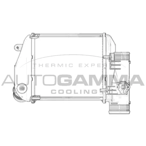 Chladič plniaceho vzduchu AUTOGAMMA 103769