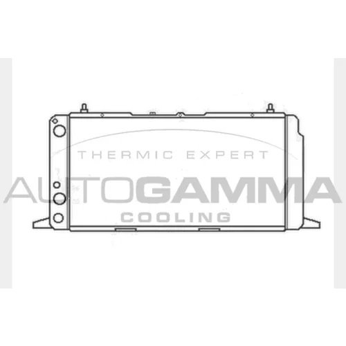 Chladič motora AUTOGAMMA 104037