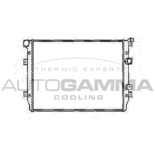 Chladič motora AUTOGAMMA 105418