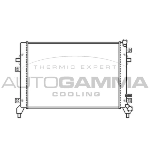 Chladič motora AUTOGAMMA 105452