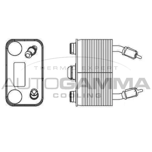 Chladič motorového oleja AUTOGAMMA 105815