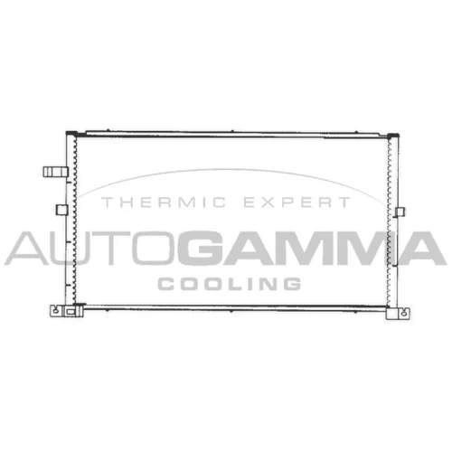 Kondenzátor klimatizácie AUTOGAMMA 103134