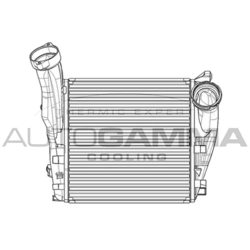 Chladič plniaceho vzduchu AUTOGAMMA 105066