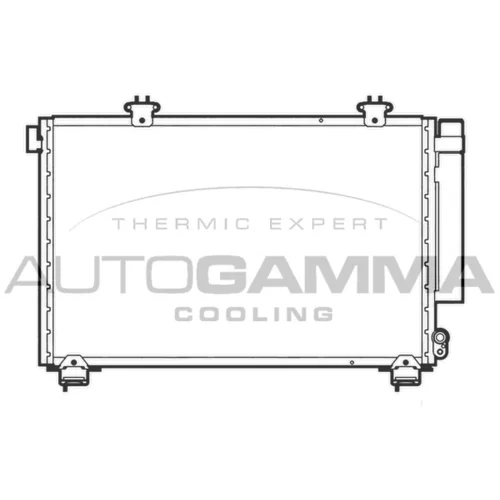 Kondenzátor klimatizácie AUTOGAMMA 105898