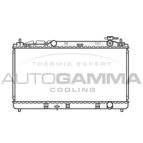 Chladič motora AUTOGAMMA 105922