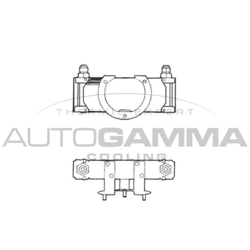 Chladič motorového oleja AUTOGAMMA 101519