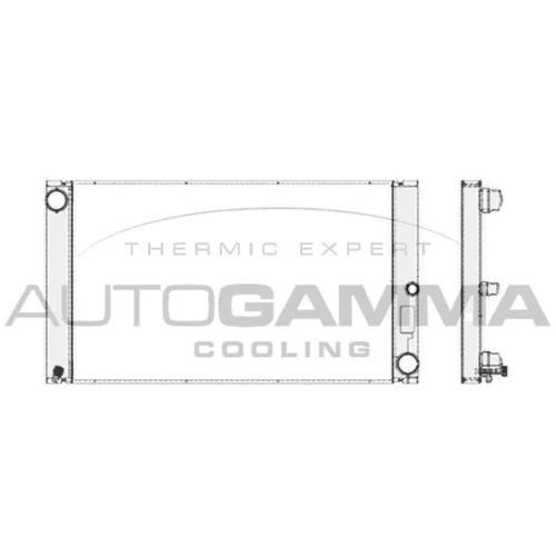 Chladič motora AUTOGAMMA 103390