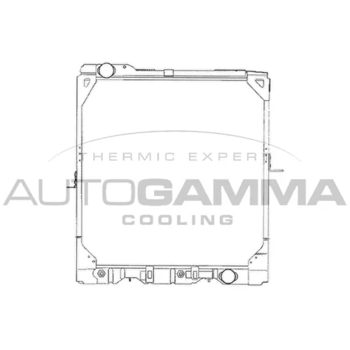 Chladič motora AUTOGAMMA 404368