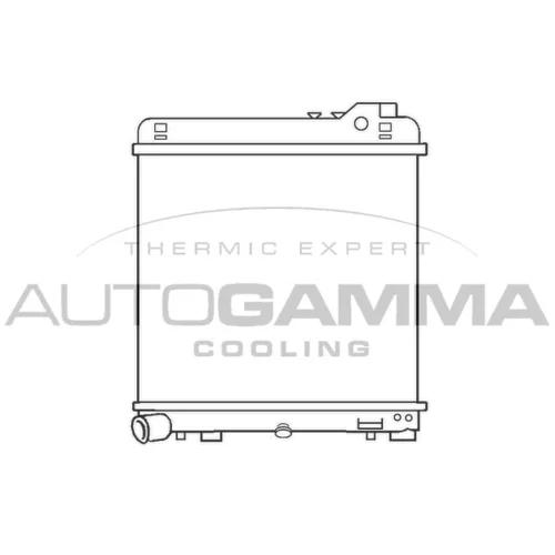 Chladič motora AUTOGAMMA 100101