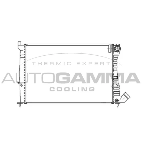 Chladič motora AUTOGAMMA 101344