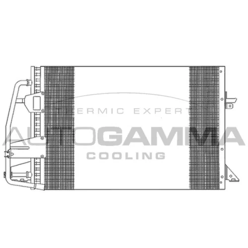 Kondenzátor klimatizácie AUTOGAMMA 101601