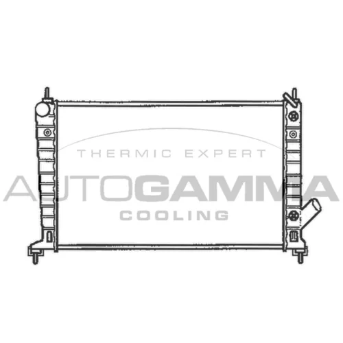 Chladič motora AUTOGAMMA 102302