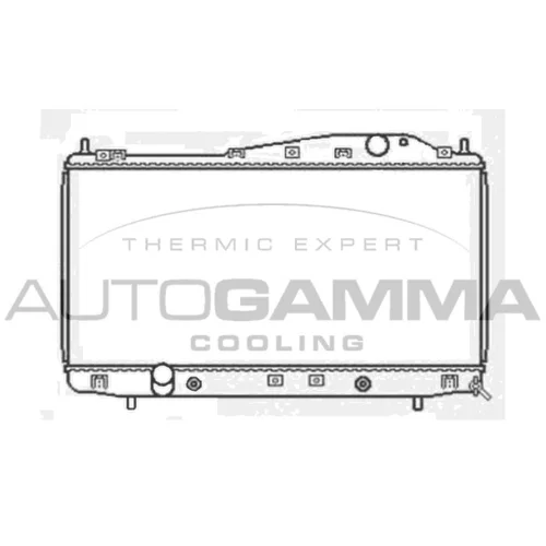 Chladič motora AUTOGAMMA 103953