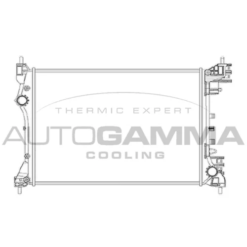 Chladič motora AUTOGAMMA 105365