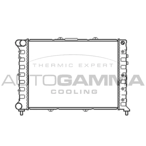 Chladič motora AUTOGAMMA 105432