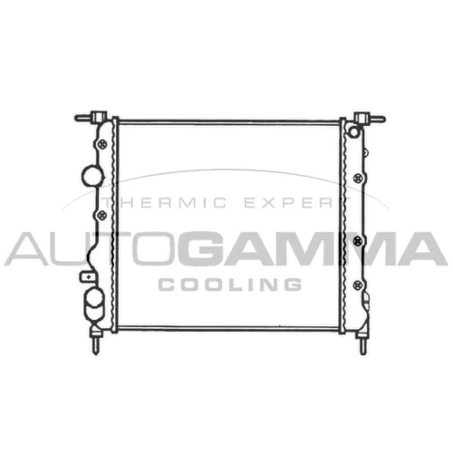 Chladič motora AUTOGAMMA 101240