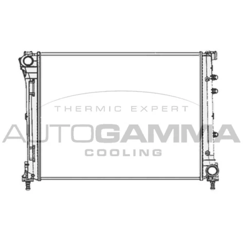 Chladič motora AUTOGAMMA 104619
