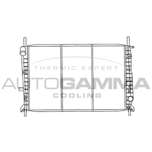 Chladič motora AUTOGAMMA 100372