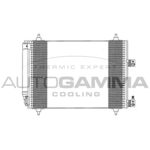 Kondenzátor klimatizácie AUTOGAMMA 103116