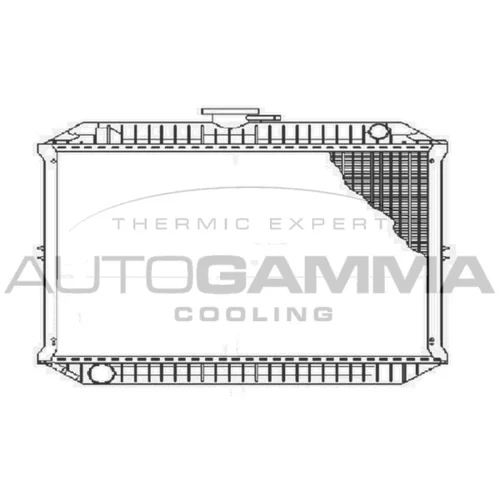 Chladič motora AUTOGAMMA 103507