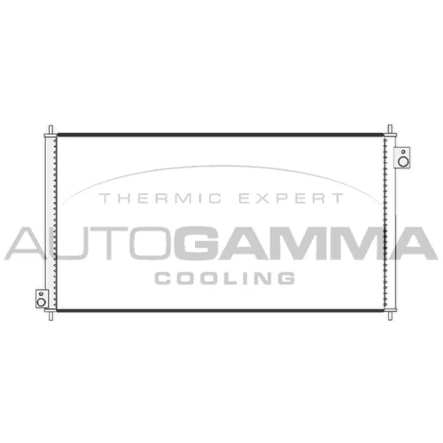 Kondenzátor klimatizácie AUTOGAMMA 104988