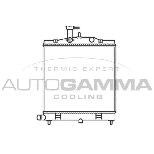 Chladič motora AUTOGAMMA 105872