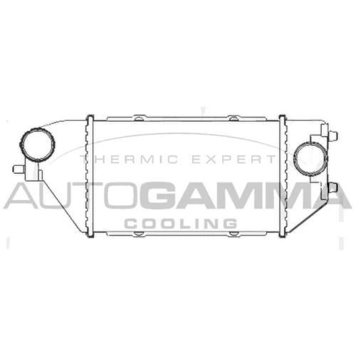 Chladič plniaceho vzduchu AUTOGAMMA 107805