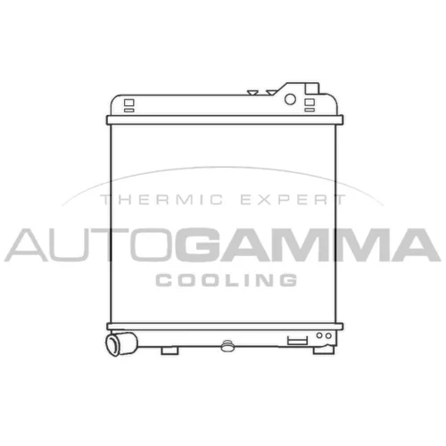 Chladič motora AUTOGAMMA 100094