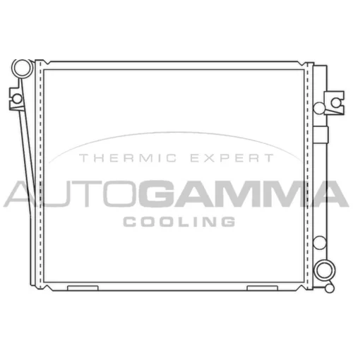 Chladič motora AUTOGAMMA 100121